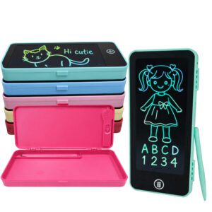 2-in-1-digital-lcd-writing-tablet-children-doodle-board-with-pencil-box-for-kids-art-plastic-pencil-box-set-of-1